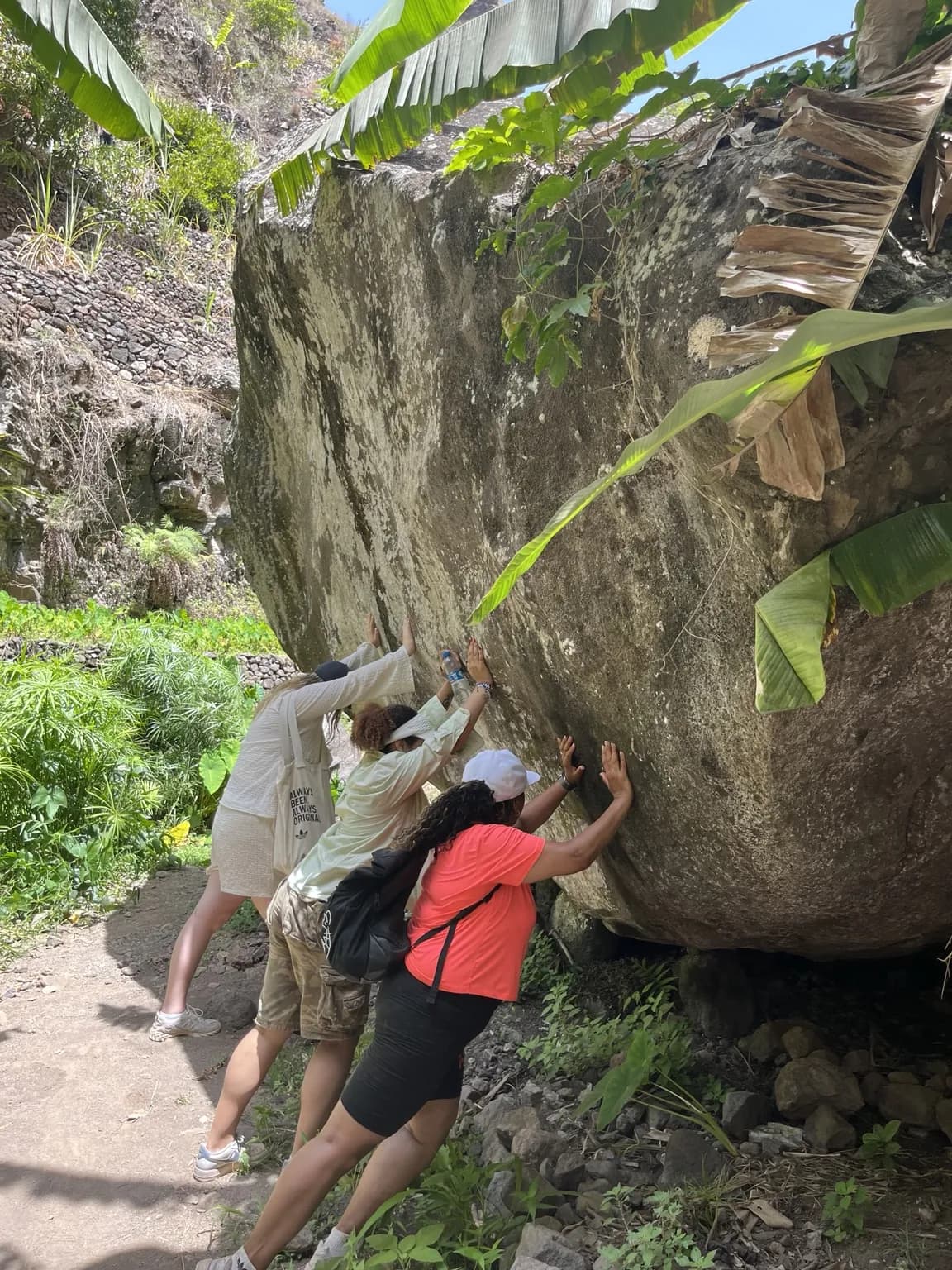 Aventura entre rochedos