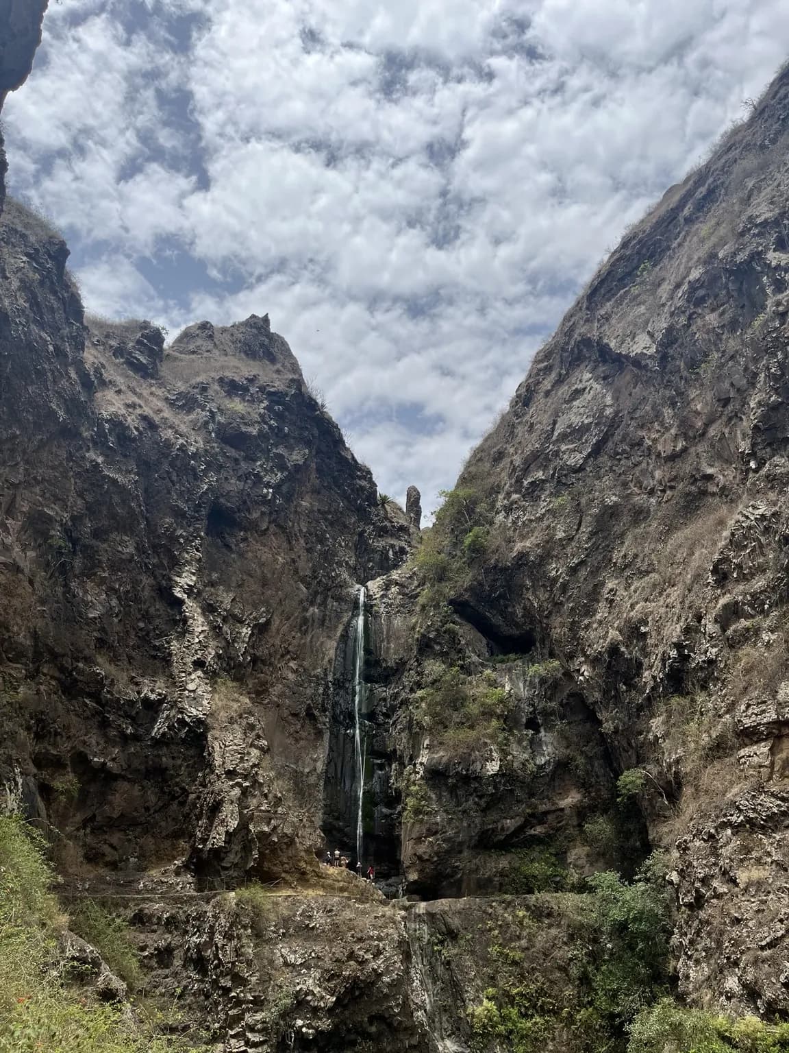 Cascata no coração da montanha